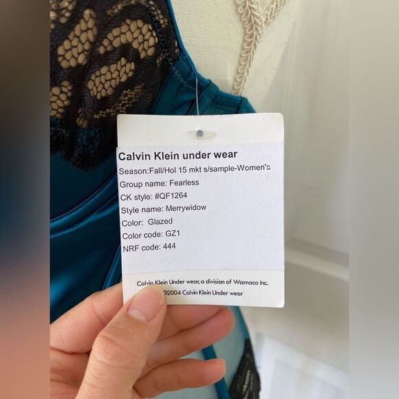 Y2K Sample Calvin Klein Merry Widow Corset - Picture 13 of 13